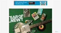 Desktop Screenshot of earofnewt.com